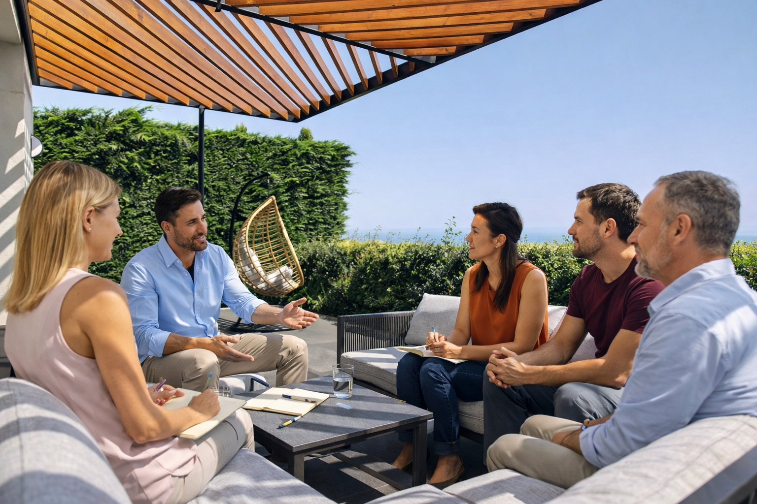 Austausch in der Gruppe